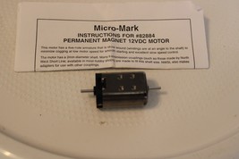 HO Scale Micro-Mark Permanent Magnet 12VDC Motor, BNOS #82884 - £29.32 GBP