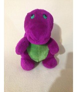 Very Rare Barney Backyard Gang Plush Doll Green Eyes Dakin 1990 Rare Boo... - $1,705.72 MXN