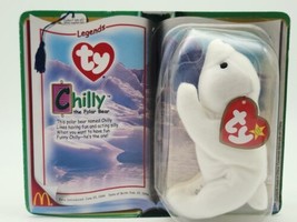  Ty Legends McDonald&#39;s Beanie Baby -  Chilly the Polar Bear  - $22.88