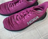 Hoka One One Mach 4 Women&#39;s Running Shoes Sz 9 Fuschia Pink Sneakers No ... - $46.39