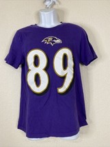 The Nike Tee Men Size S Purple Baltimore Ravens Andrews T Shirt Short Sleeve #89 - £4.98 GBP