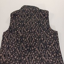 Zenergy by Chicos Women's Pink/Black Full Zip Pockets Vest Size 00 image 15