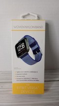 New WIT Woven Nylon Blue Band for Fitbit Versa Devices - Damaged Box - £10.89 GBP