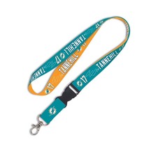 Miami Dolphins Ryan Tannehill Jersey #17 Player Lanyard NFL Autographed ... - £6.02 GBP