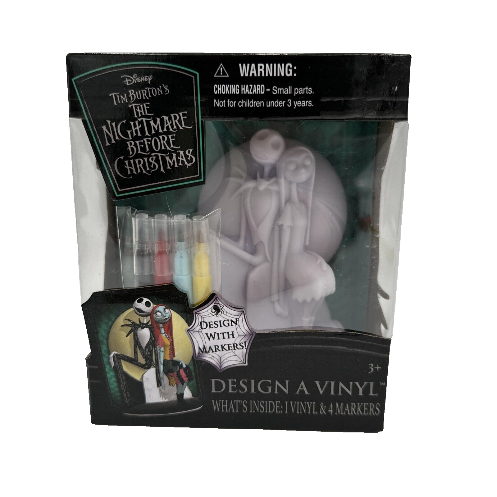 NIB The Nightmare Before Christmas Design A Vinyl Figure w/ Markers Disney - $9.50