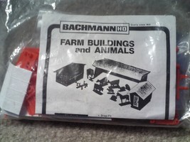 HO Scale Bachmann Plasticville Farm Buildings and Animals 45152 Sealed B... - $18.81