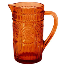 Umber Codi Glass Pitcher 7.75&quot; Tall - $36.58