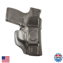 Desantis Inside Heat IWB Holster: Shield, Right Hand, Black - Style #127 - $41.36