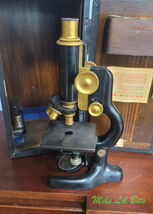 Antique Bausch and Lomb Microscope Model FF 1915 - $585.20