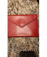 ELIZABETH ARDEN RED ENVELOPE SNAP CLOSURE MAKEUP COSMETIC TRAVEL TOTE BA... - €7,57 EUR