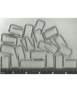 Steel 1/2&quot; x 1&quot; ELECTRIC CABLE STAPLES nm-b 14-2 14-3 12-2 12-3 10-2 Rom... - $21.91 CAD