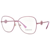 Versace VE1289 1500 Eyeglasses Metallized Pink Demo Lens 57mm - $375.00