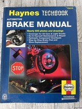Haynes Automotive Brake Manual Techbook 10410 Published 1994 - $12.73