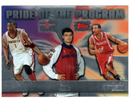 2006-07 Topps Pride of the Program #PP8 Houston Rockets Yao T-Mac Excellent NBA - £3.14 GBP