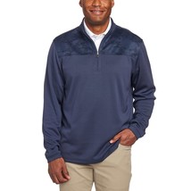 Pebble Beach Performance Long Sleeve ¼ Zip Pullover Blue Men&#39;s Sz L-XL NWT - $434.59 MXN