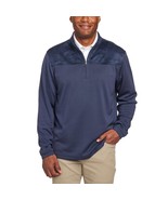 Pebble Beach Performance Long Sleeve ¼ Zip Pullover Blue Men&#39;s Sz L-XL NWT - $434.36 MXN