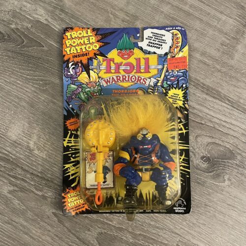 1992 Tyco Troll Warriors 1992 Applause THORBJORG THE TRAPPER New in Package - £17.30 GBP