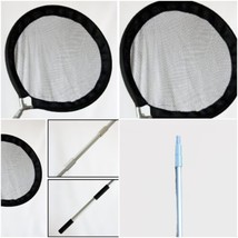 Water Garden Pond Koi Fish Handling Kit with 2 Pan Net Heads and Telescopic pole - $168.25