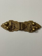 Vintage Art Deco Nouveau Sash Pin Brooch - $70.11