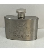 Glenfiddich Single Malt Whisky Hip Flask 2 oz Stainless Steel - $27.73 CAD