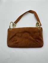 Wilson Leather Maxima Vintage Orange Clutch Purse - £15.76 GBP