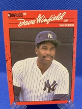 Dave Winfield # 551 1990 Donruss Baseball Error Card  - £70.70 GBP