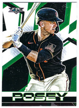 2021 Topps Fire #177 Buster Posey San Francisco Giants - £1.29 GBP