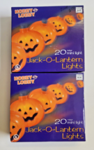 Indoor Mini Light Jack O Lantern Lights Halloween Lights 2 Boxes of 20 - $39.69 CAD