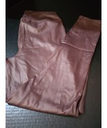 Thread And Supply Ava Faux Leather Pants Leggings Women’s Size Large - €8,74 EUR