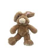 Build-A-Bear Workshop 14 inch Tall Buddy Brown Bunny Rabbit Fluffy Pink Tan - $17.32