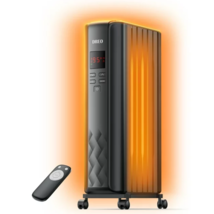 Dreo Radiator Heater 1500W Electric Portable Oil Filled Heater Remote Control  - £104.69 GBP