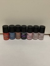 Lot of  Dr Marvey Long Lasting Polish 2 Basecoats WB639 &amp; 5 Color Other Colors - £6.37 GBP
