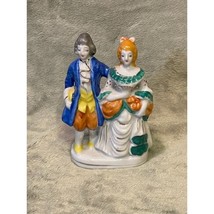 Vintage, Rare, Porcelain Victorian Couple Figure, Made in Occupied Japan (1940s) - £15.54 GBP