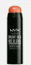 NYX Brand ~ Bright Idea Illuminating Stick ~ Coralicious ~ 0.21 oz ~ BIIS02 - $26.18