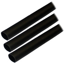 Ancor Adhesive Lined Heat Shrink Tubing (ALT) - 1/2&quot; x 3&quot; - 3-Pack - Black [3051 - £2.40 GBP