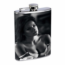 Polish Pin Up Girls D23 Flask 8oz Stainless Steel Hip Drinking Whiskey - £11.59 GBP