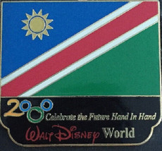 Disney Forgotten Attractions Epcot 2000 Millennium Village Flag Pin Namibia pin - £10.91 GBP