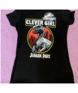 jurassic park clever girl womens t shirt XS - £14.21 GBP