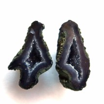 Tabasco Mexican Geode Polished Halves for Earrings Jewelry and Display Tab1240 - £13.76 GBP