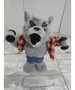 Gemmy 12&quot; Halloween Fitness Werewolf Dances Sings &#39;Macho Man&#39; Animated W... - $34.03 CAD