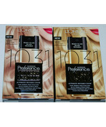 L'Oreal Preference Mousse Absolue 1031 Lightest Golden Blonde Hair Color Lot 2 - $23.99