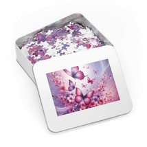 Jigsaw Puzzle in Tin, Butterfly, Personalised/Non-Personalised, awd-453 (30, 110 - £28.22 GBP+