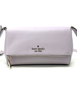 Kate Spade Leila Mini Zip Crossbody Purse in Lilac Moonlight Leather KE487 - $135.40 CAD