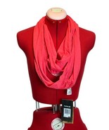 HURLEY NWT Infinity Helix Scarf Dyed Lightweight Pink NEW - £19.46 GBP