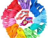 Colorful Balloons 100 Pcs, Assorted Color 12 Inches Rainbow Latex Balloo... - £12.01 GBP