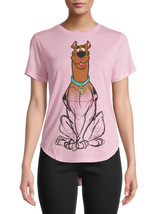 Scooby Doo Juniors Graphic T-Shirt Pink Size M - £20.03 GBP