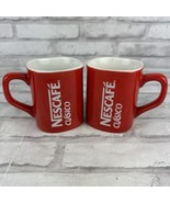 Nescafe Clasico Red Cup Mug Coffee Tea Collectible Gift 8oz - £19.32 GBP