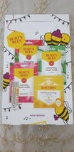 Burt&#39;s Bees Mask Bundle Gift Set With Lip Balm Lip Mask and Face Sheet Masks 5pc - £9.02 GBP