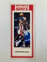 1985-1986 San Diego State University Basketball Media Guide Anthony Watson - $18.97