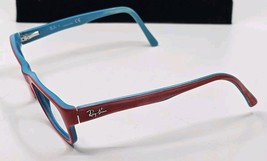 Ray Ban Eyeglasses Youngster RB5268 5376 48 17 135 Red &amp; Blue FRAMES ONLY - $362.01 MXN